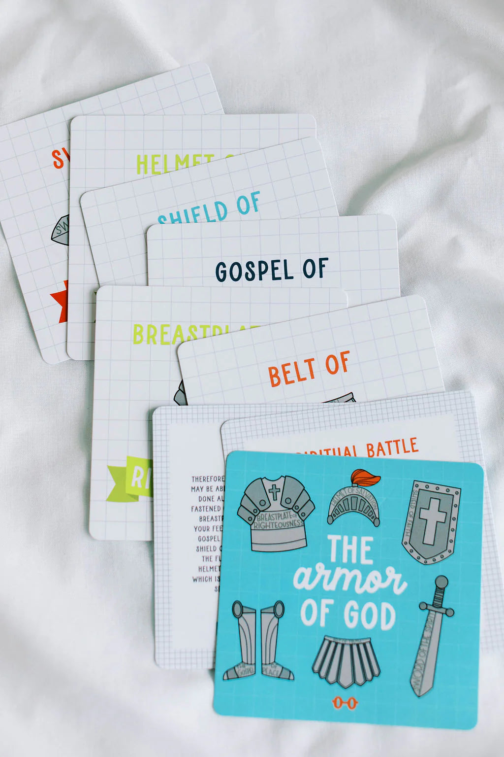 Armor of God Kids Scripture Cards