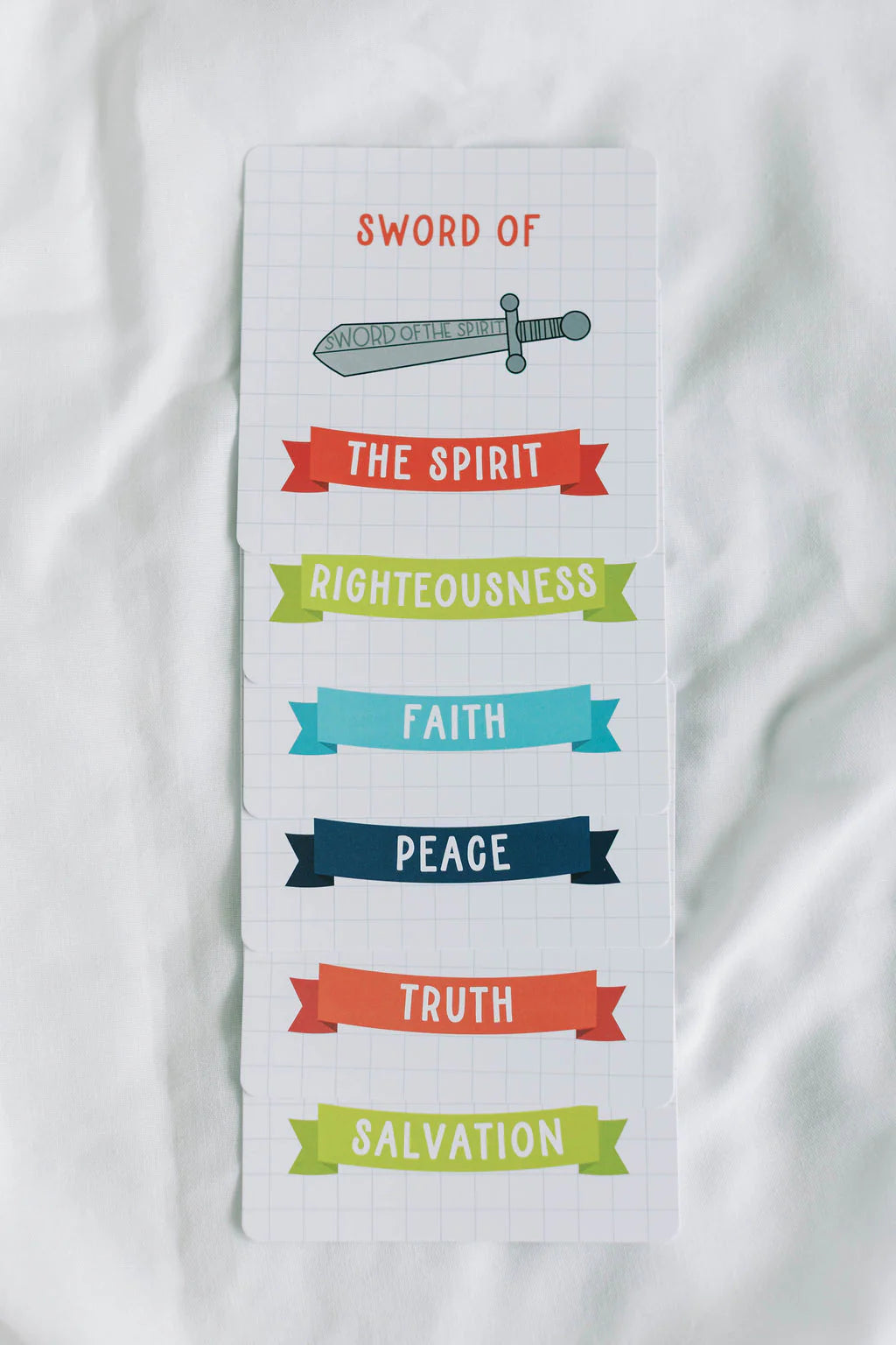 Armor of God Kids Scripture Cards