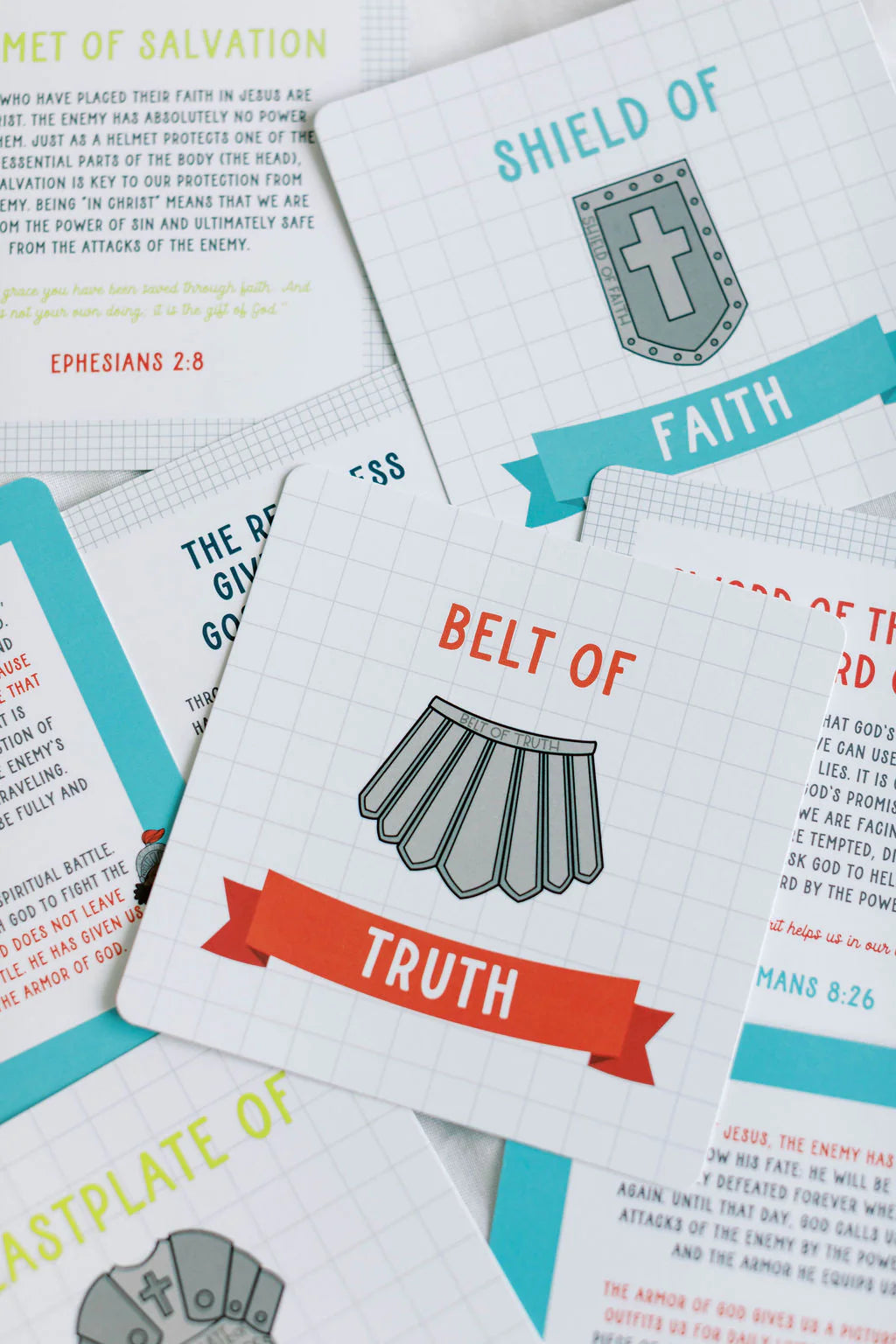 Armor of God Kids Scripture Cards