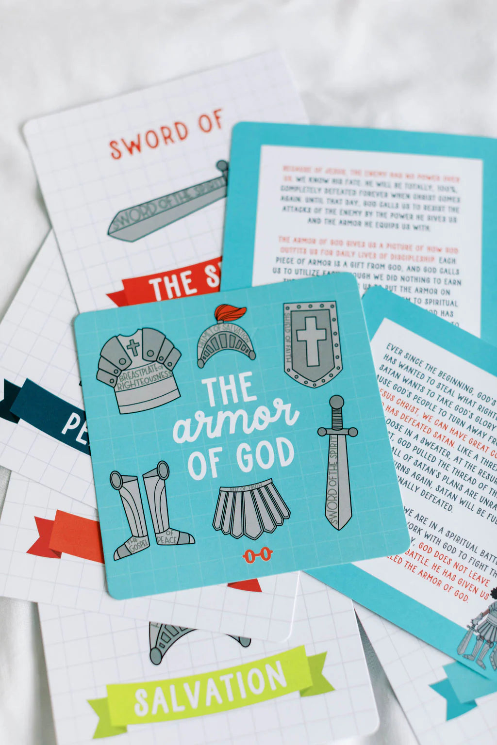 Armor of God Kids Scripture Cards