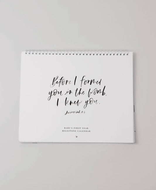 Baby Milestone Calendar