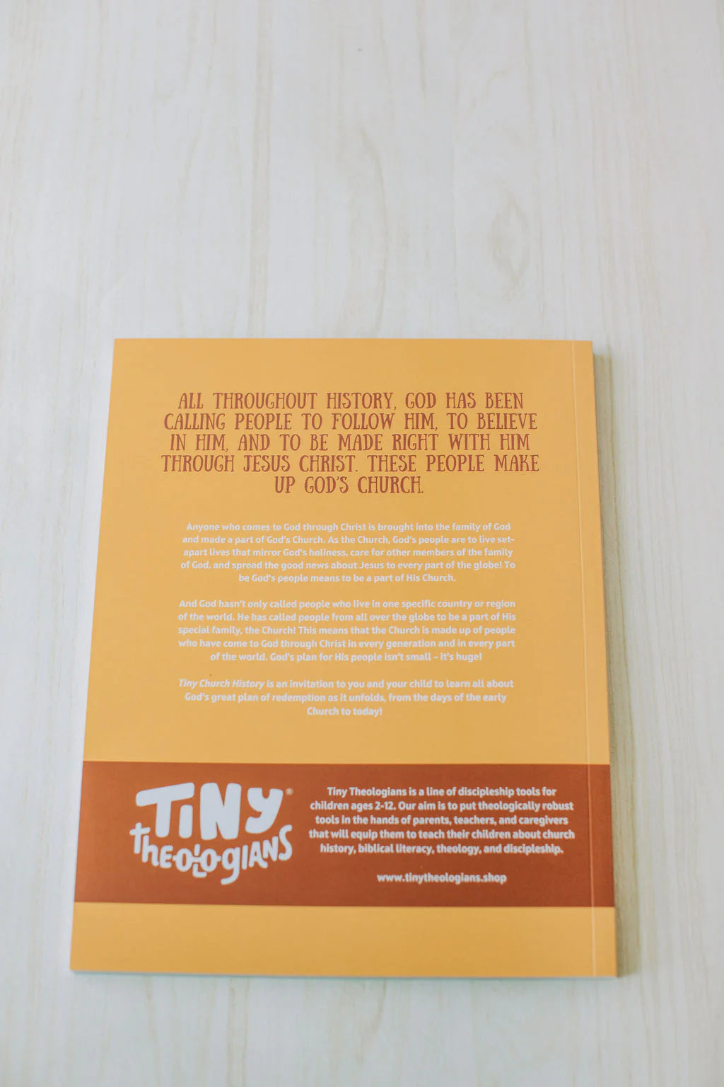 Tiny Church History Workbook