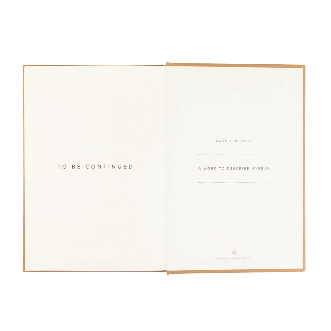 Lined Journal: Blank DIY Paintable