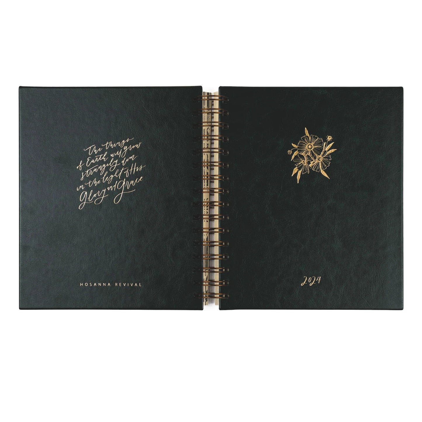 2024 17-Month Planner: Hyde Park Theme