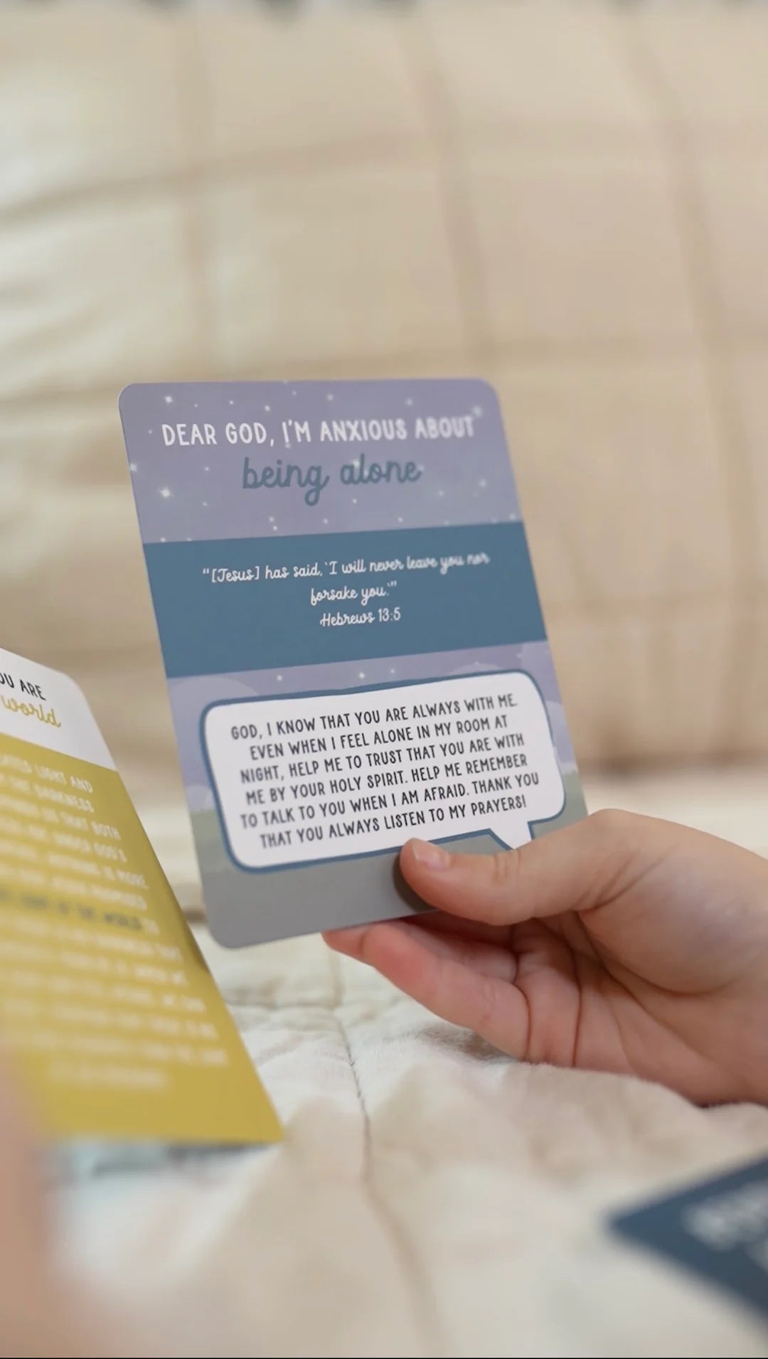 Bedtime Prayers for Anxious Hearts