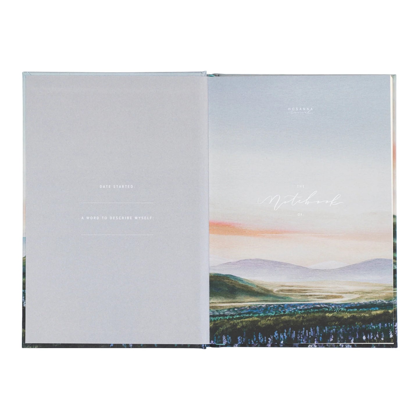 Lined Journal: Iceland Theme