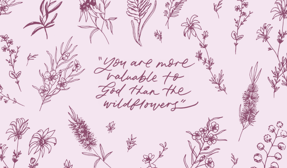 More Than Wildflowers' motto on a fridge magnet