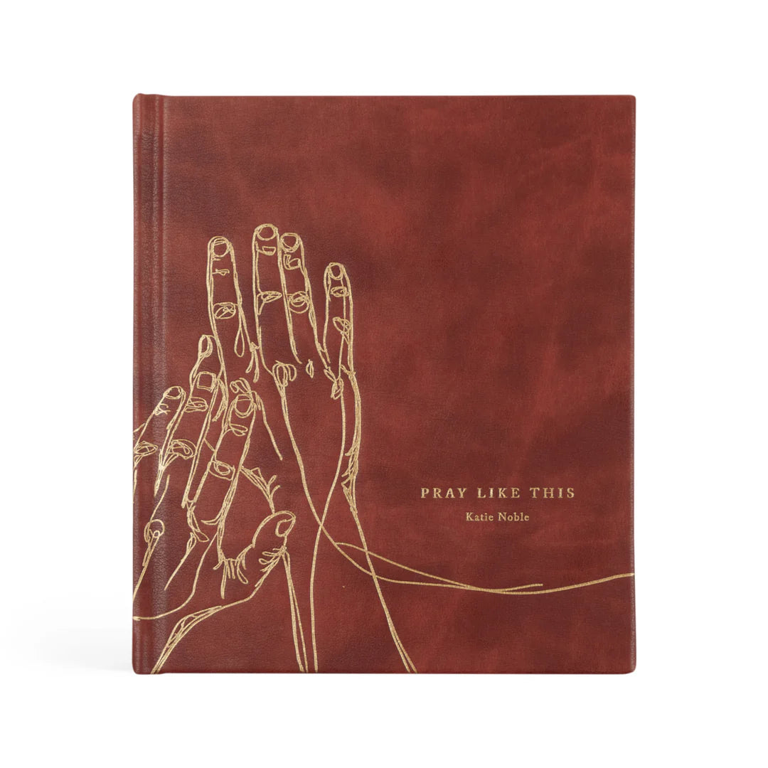 'Pray Like This' Faux Leather Devotional