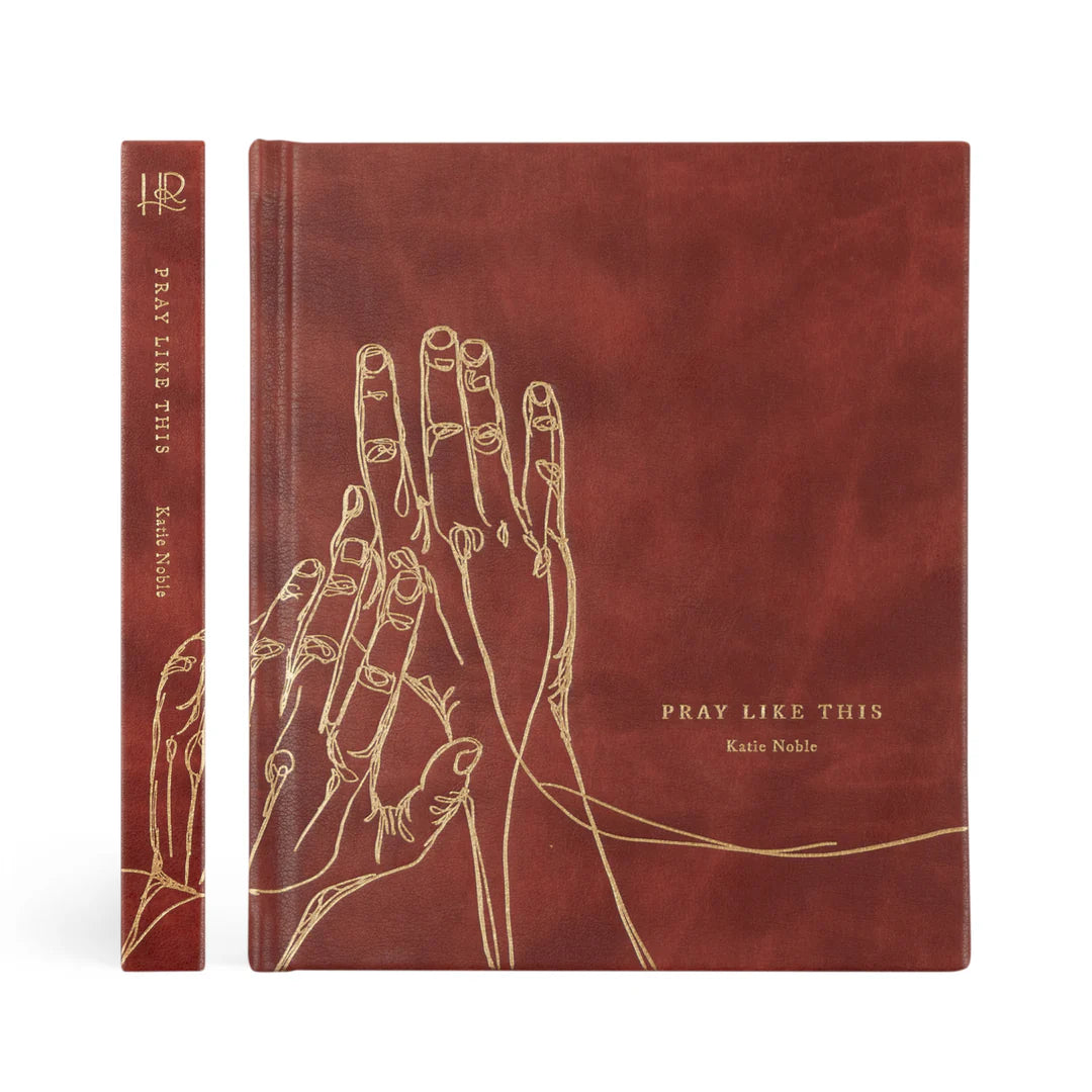 'Pray Like This' Faux Leather Devotional