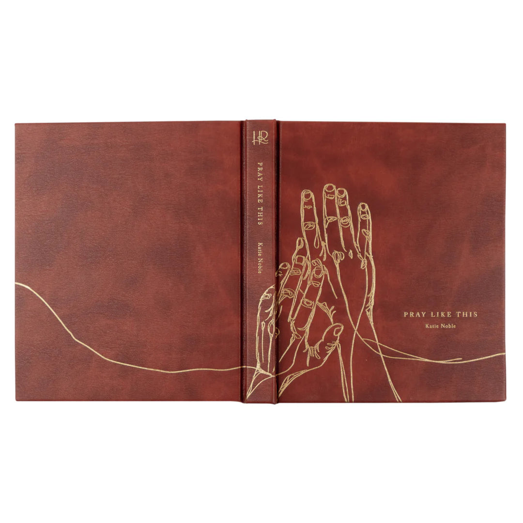 'Pray Like This' Faux Leather Devotional