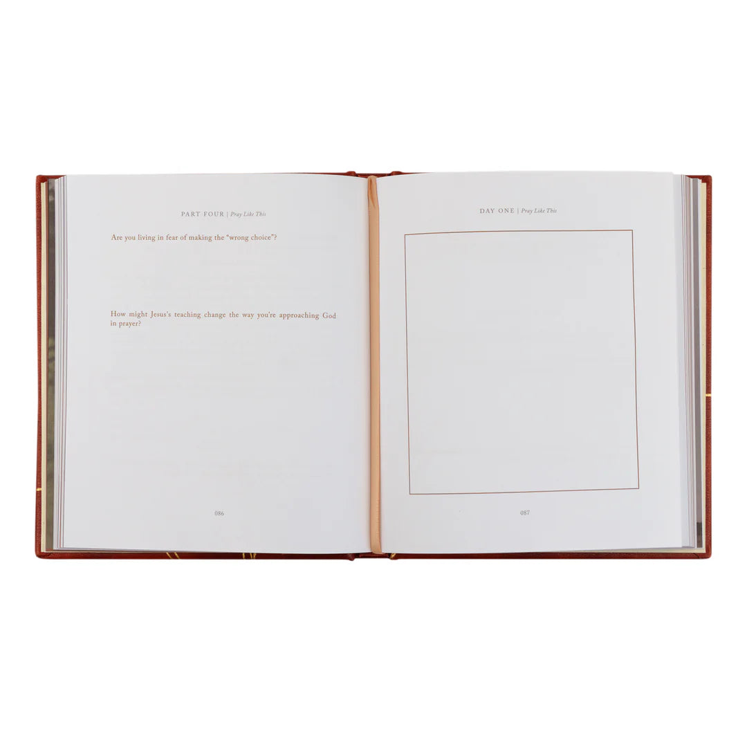 'Pray Like This' Faux Leather Devotional