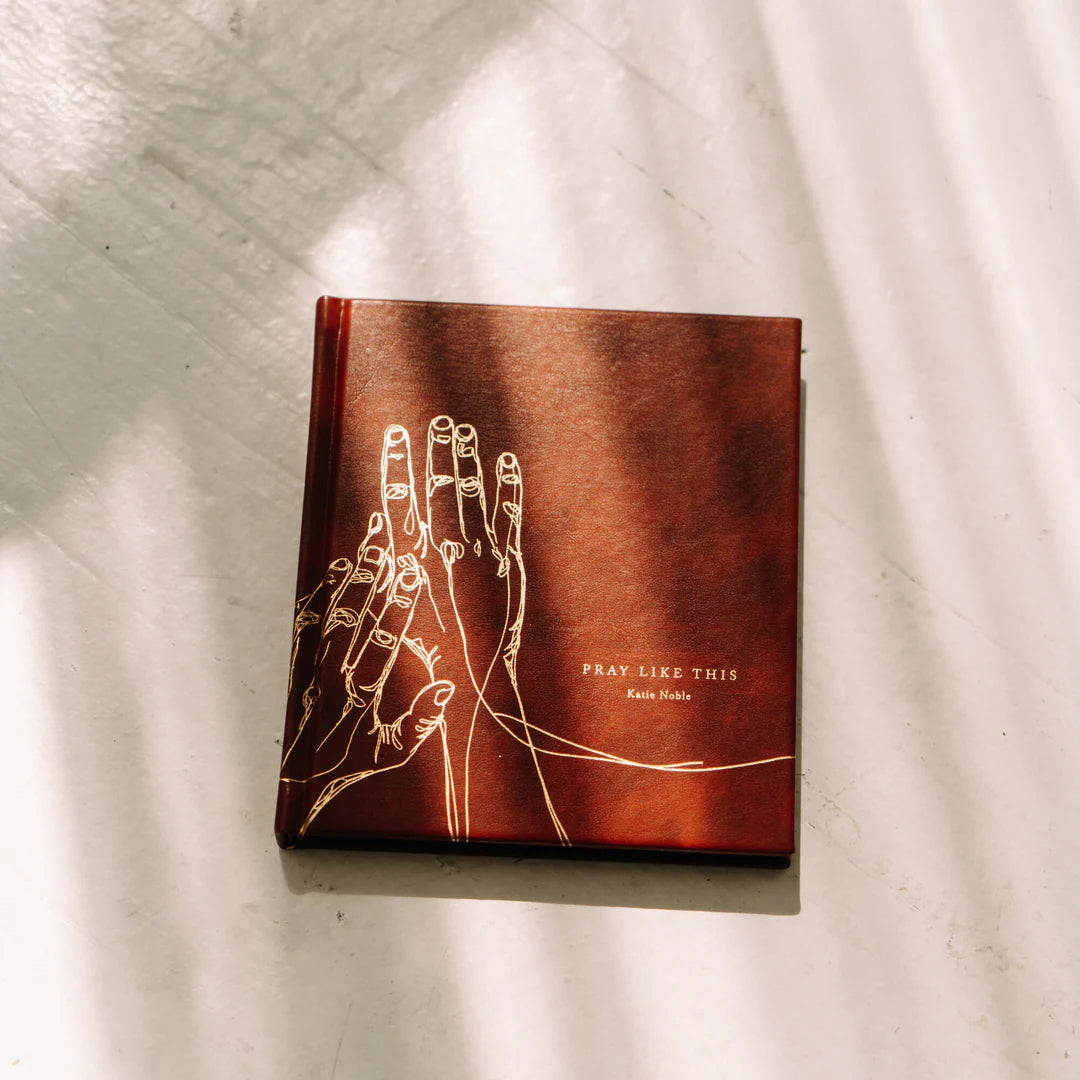 'Pray Like This' Faux Leather Devotional