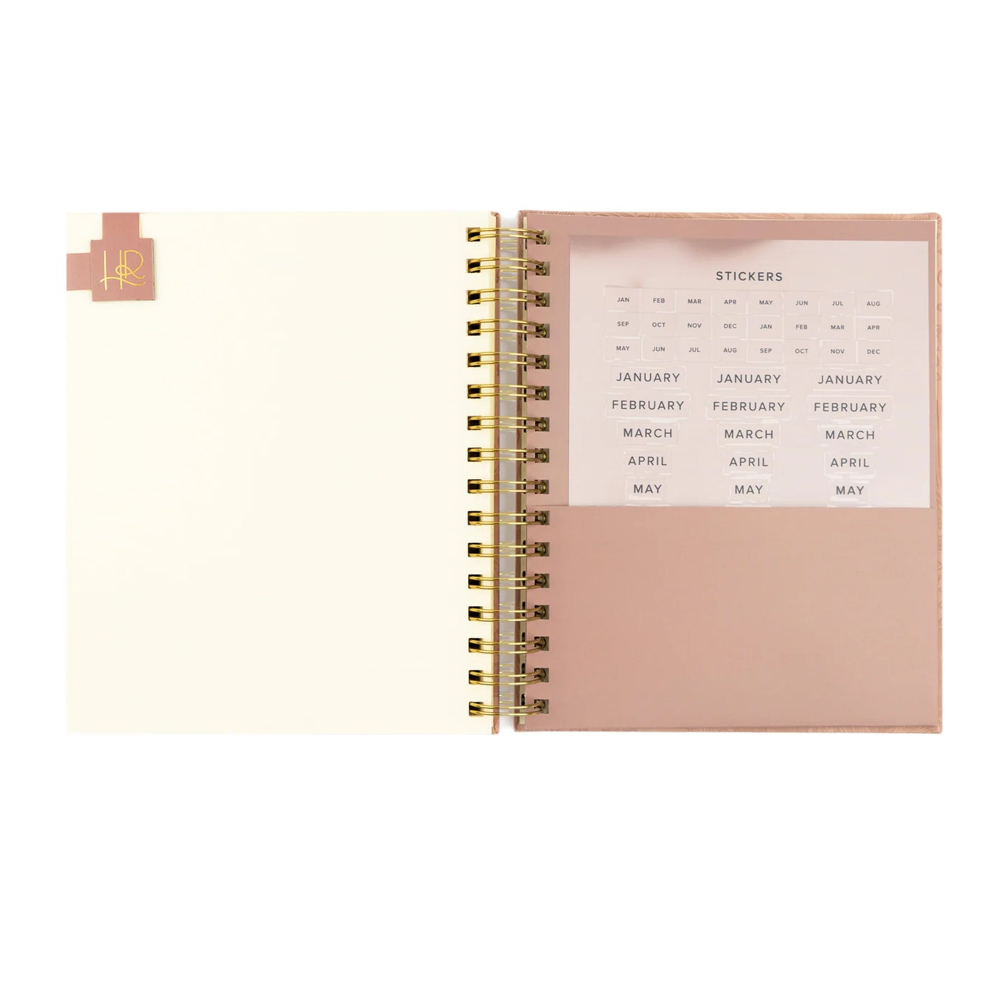 Undated 12 Month Planner: Sonora Theme