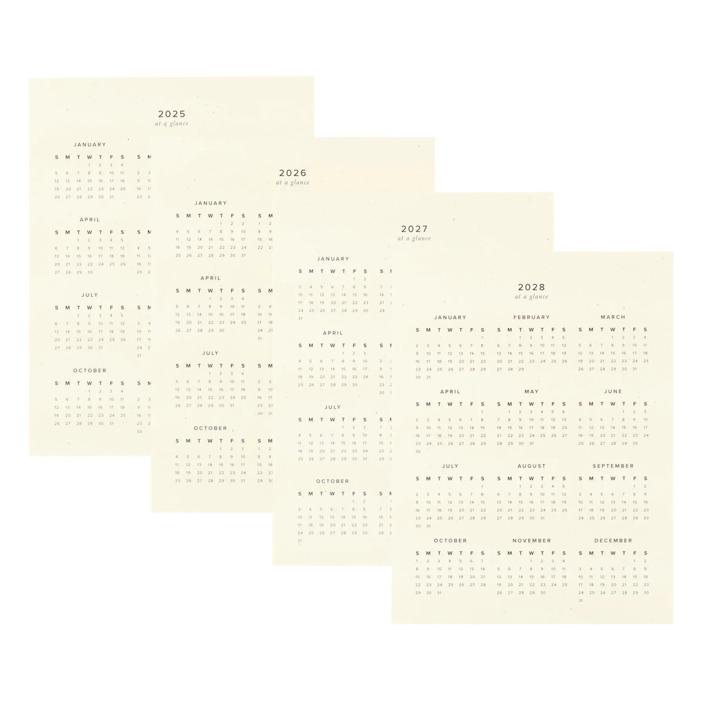 Undated 12 Month Planner: Sonora Theme