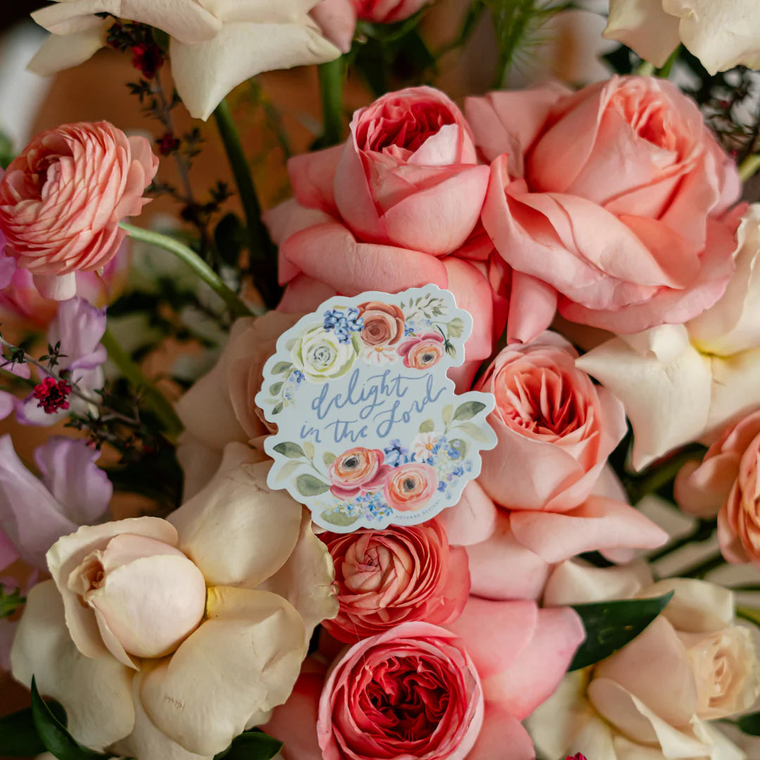 Delight In The Lord Sticker