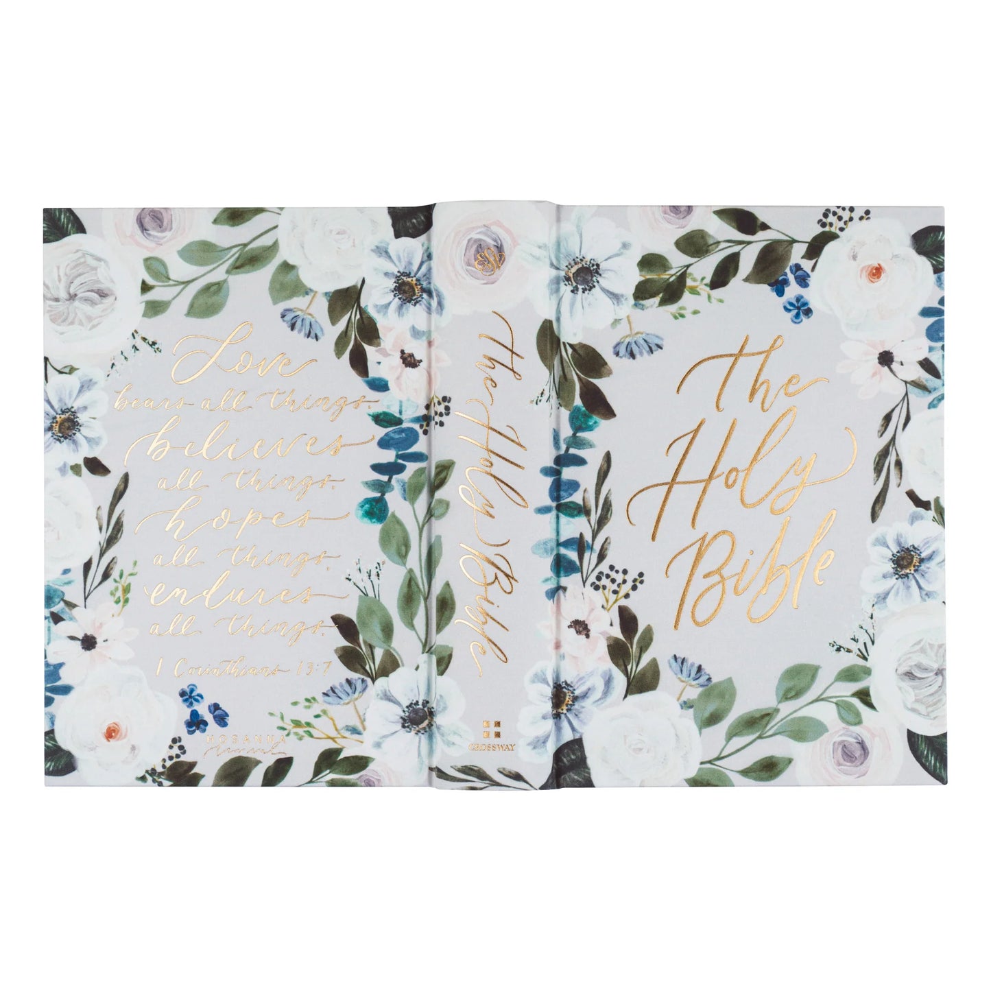 ESV Large Print Journaling Bible: Victoria