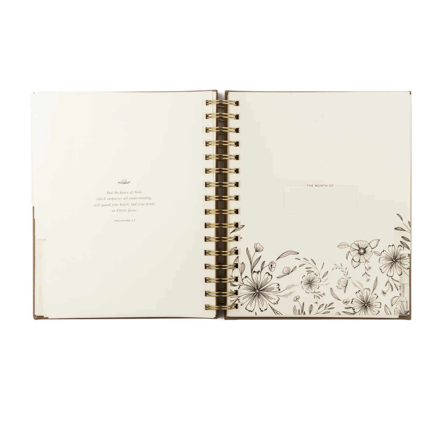 Undated 12 Month Planner: Marlo Theme