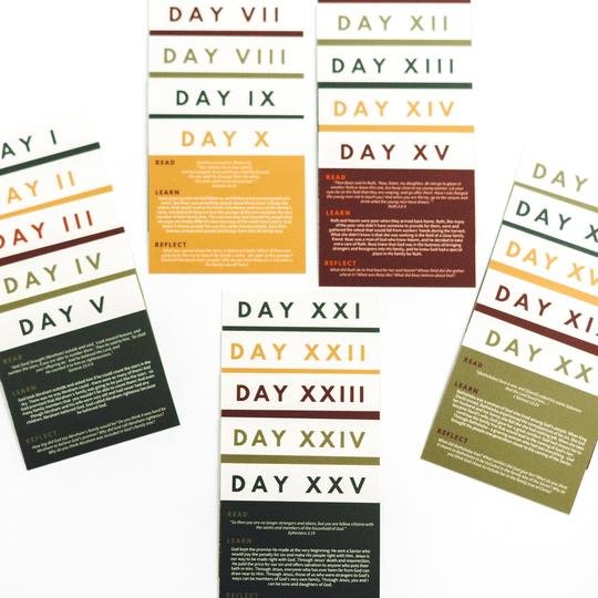 'Family Tree of Christ' Advent Cards