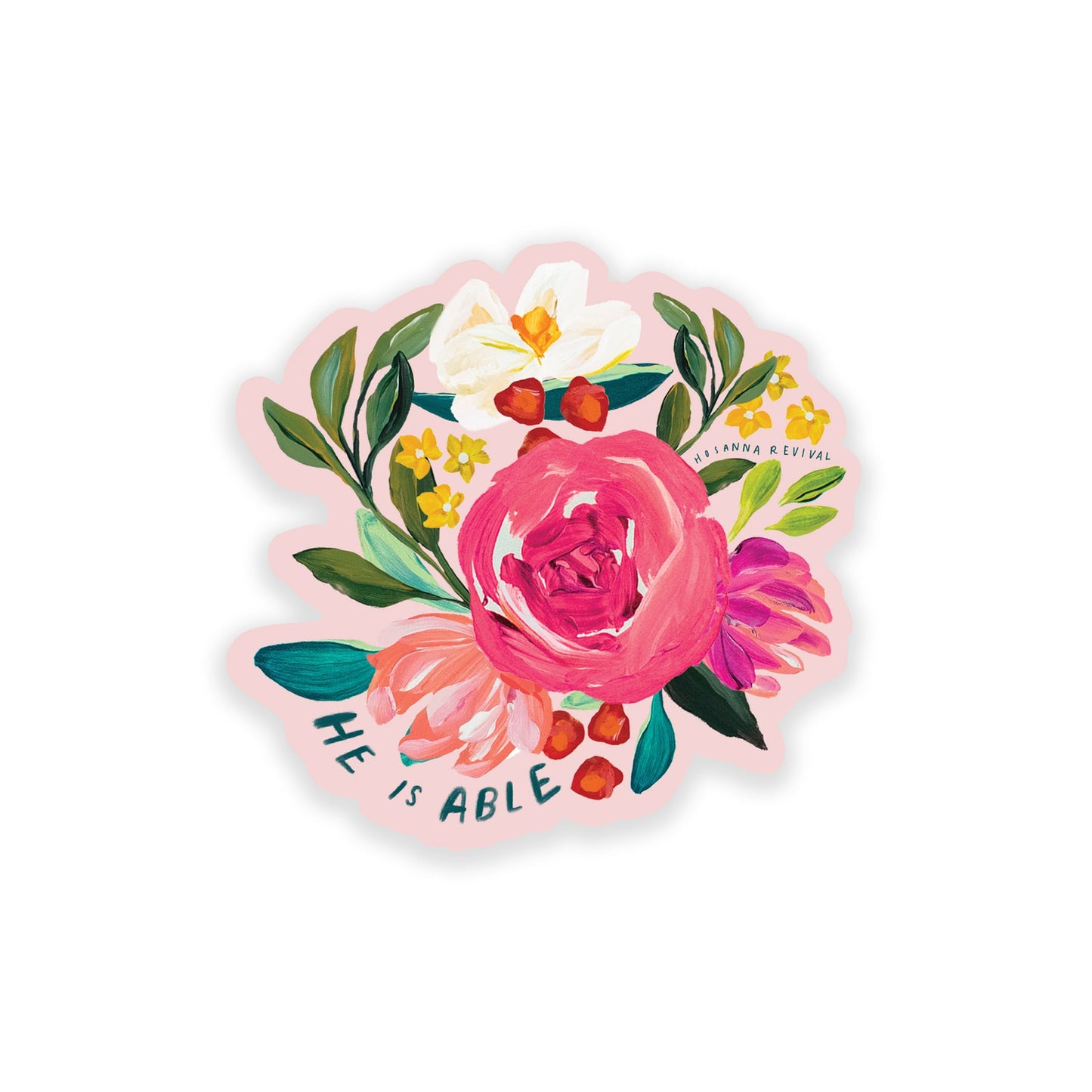 'He Is Able' Sticker