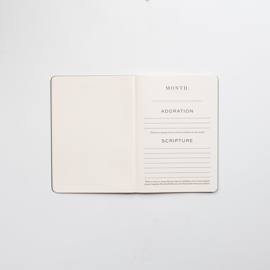 Compose 6 Month Prayer Journal