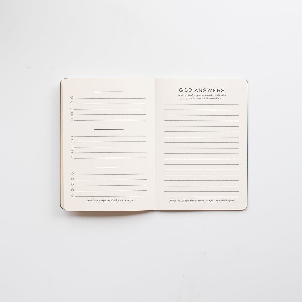 Compose 6 Month Prayer Journal