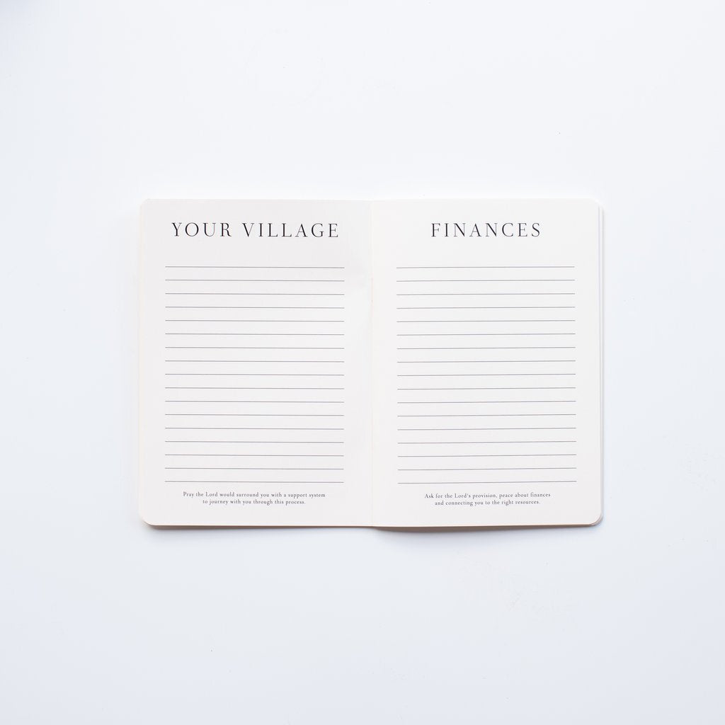 Adoption Prayer Journal