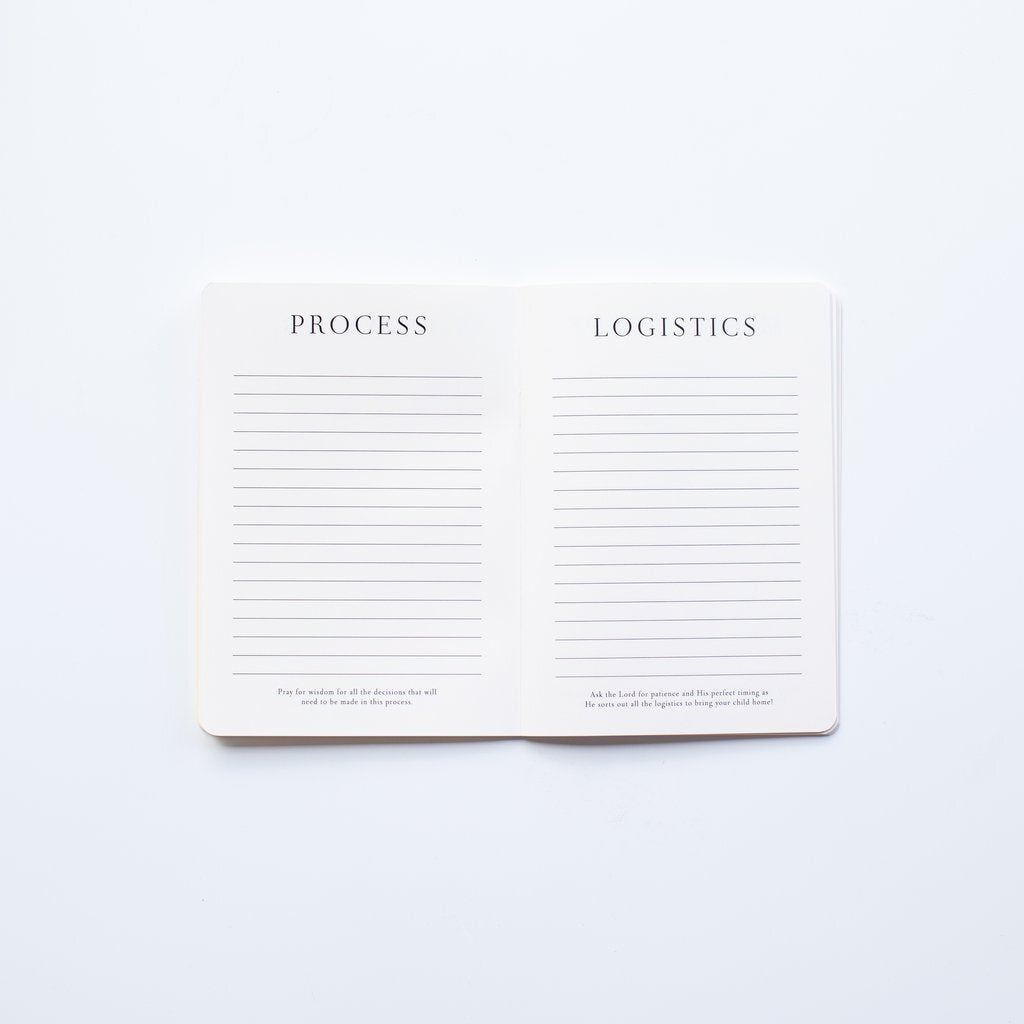Adoption Prayer Journal