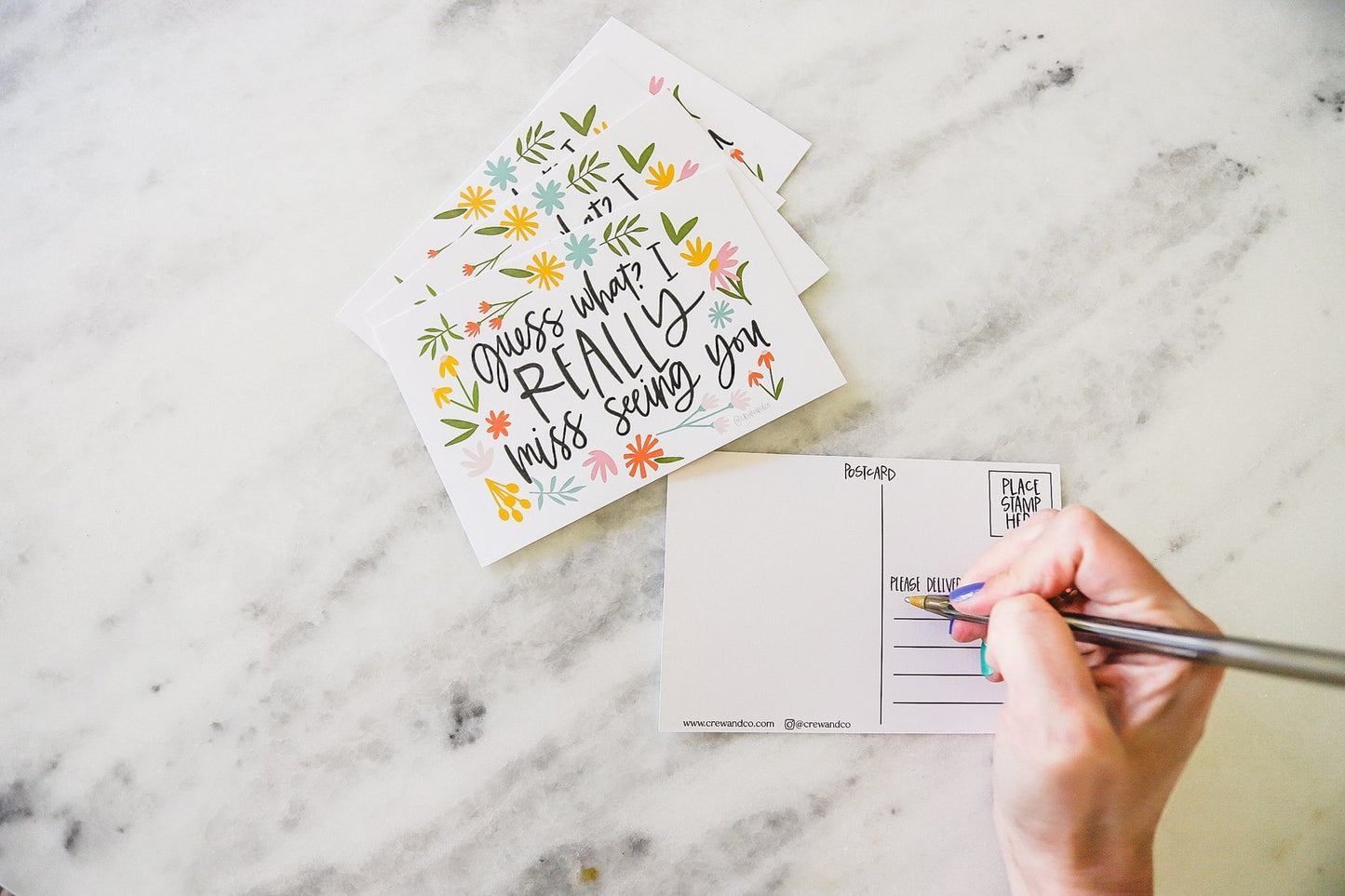 'I Really Miss Seeing You' Postcards