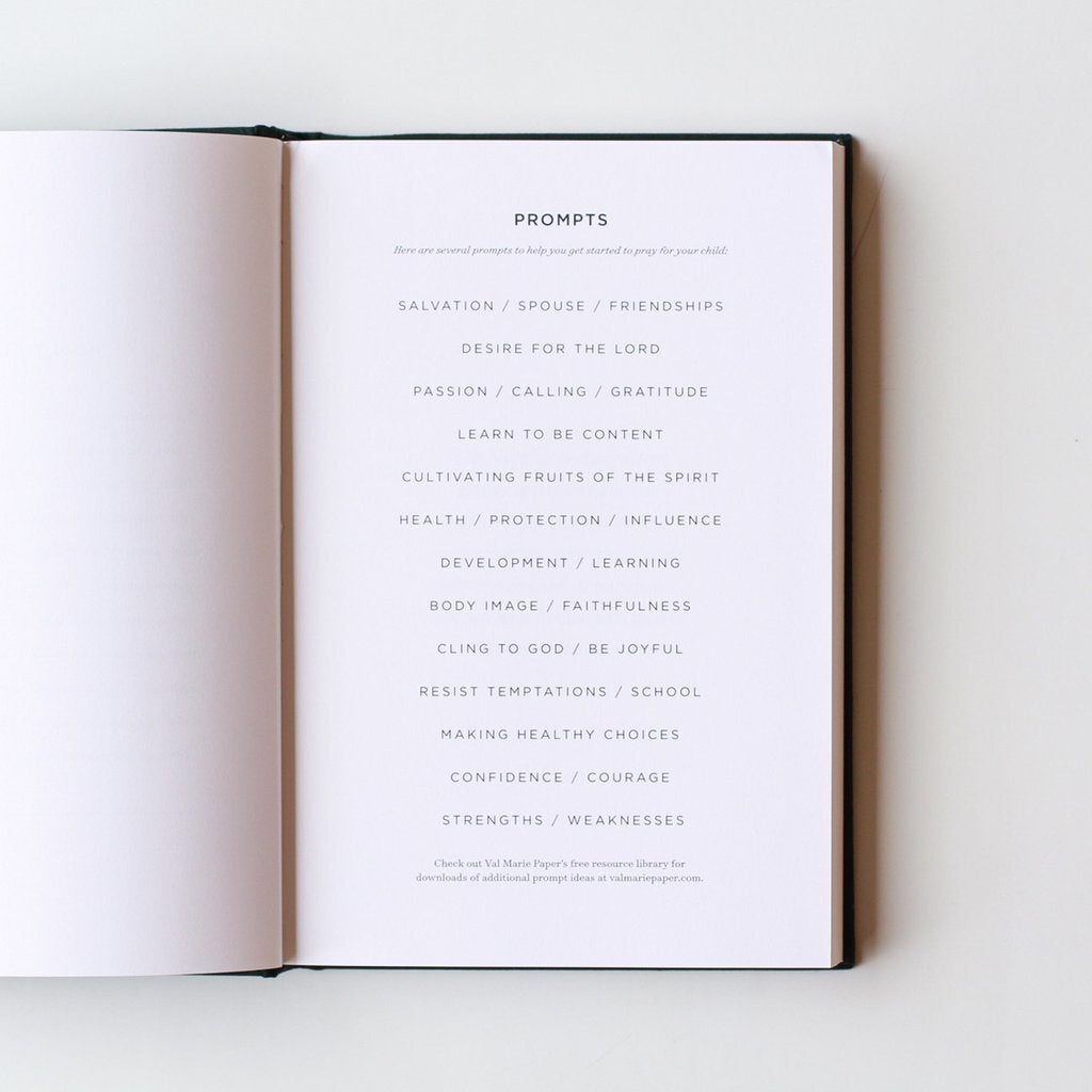 Kids Legacy Prayer Journal