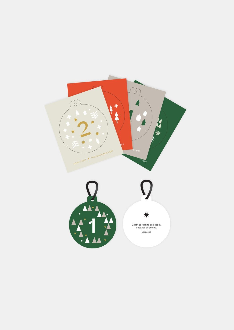 Advent Scripture Ornament Set (2021 edition)
