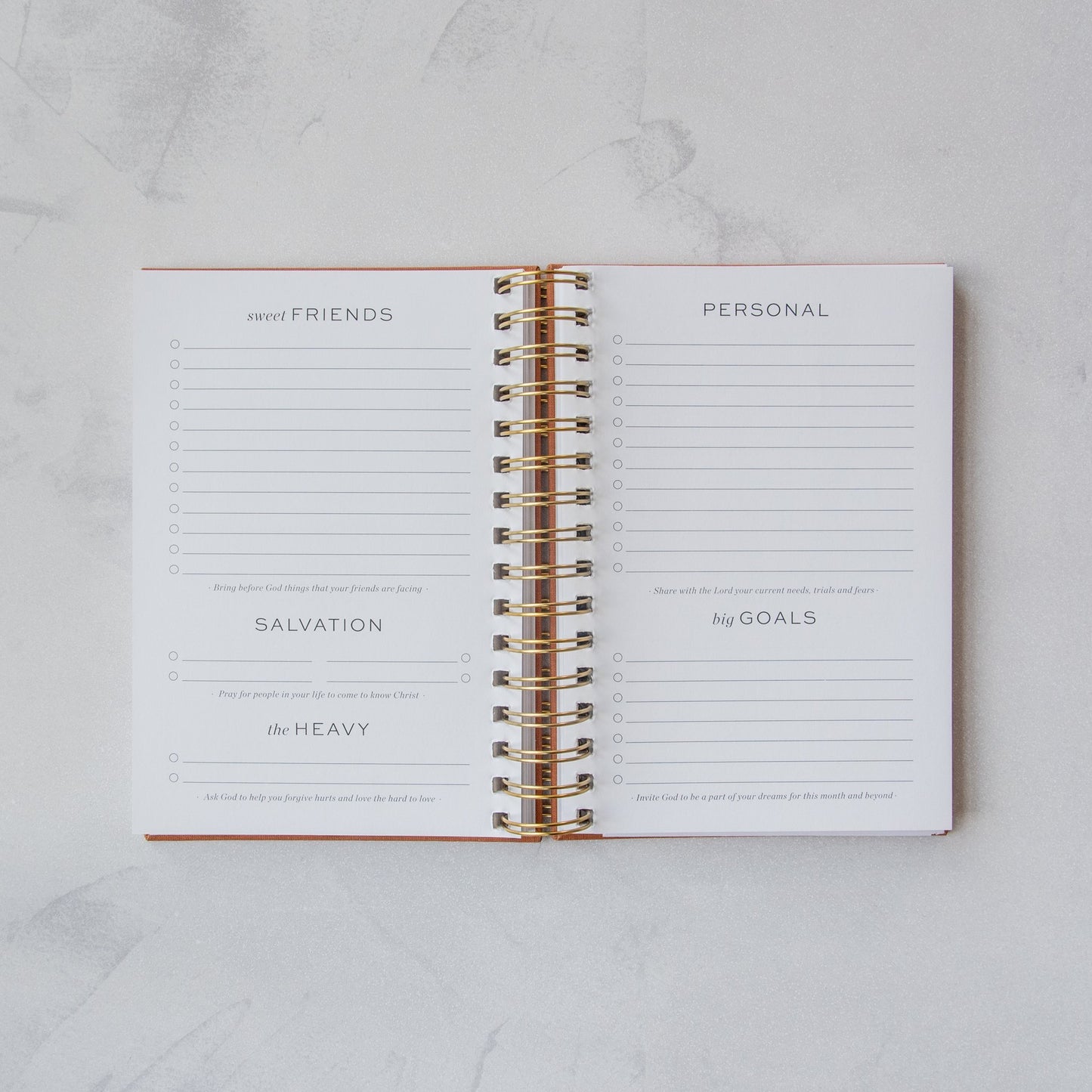 Signature Prayer Journal (6mth)