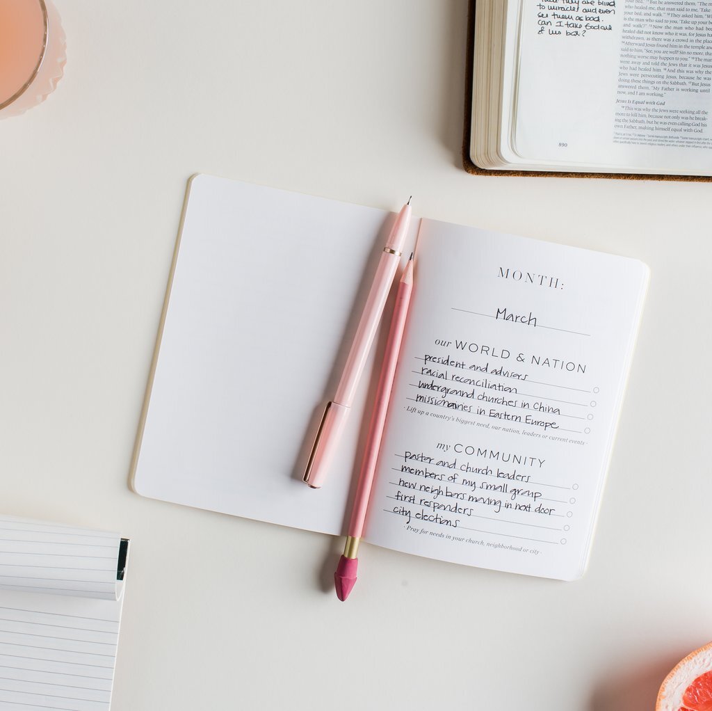 Compose 6 Month Prayer Journal