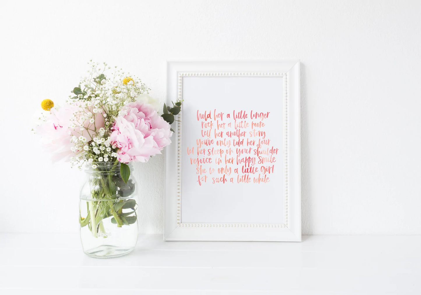 "Hold Her A Little Longer" 8x10 Print