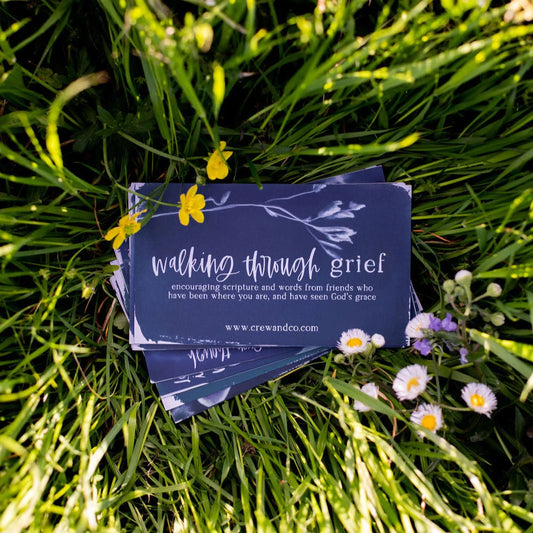 'Walking Through Grief' Cards