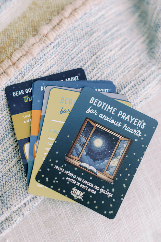 Bedtime Prayers for Anxious Hearts