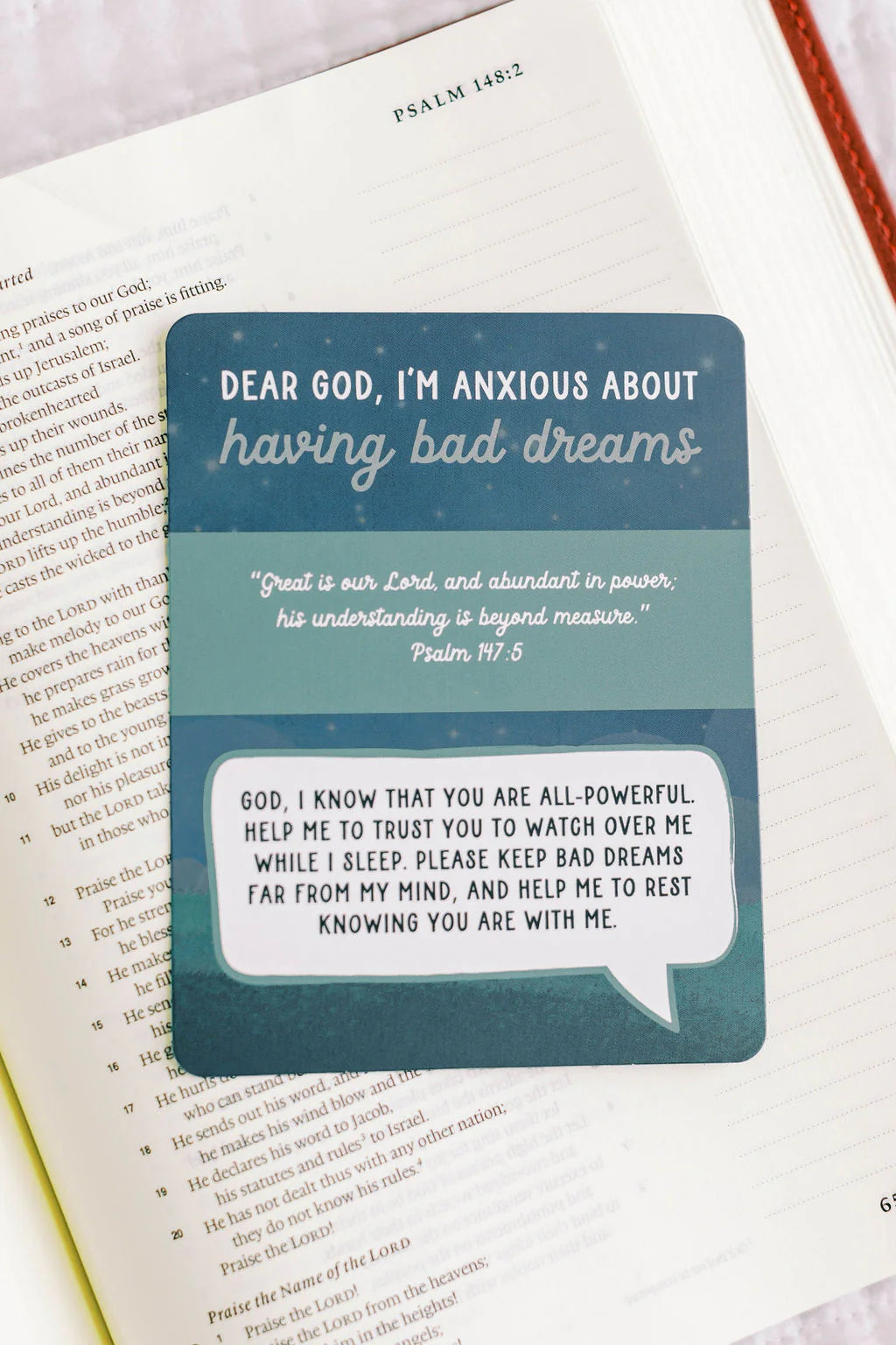 Bedtime Prayers for Anxious Hearts