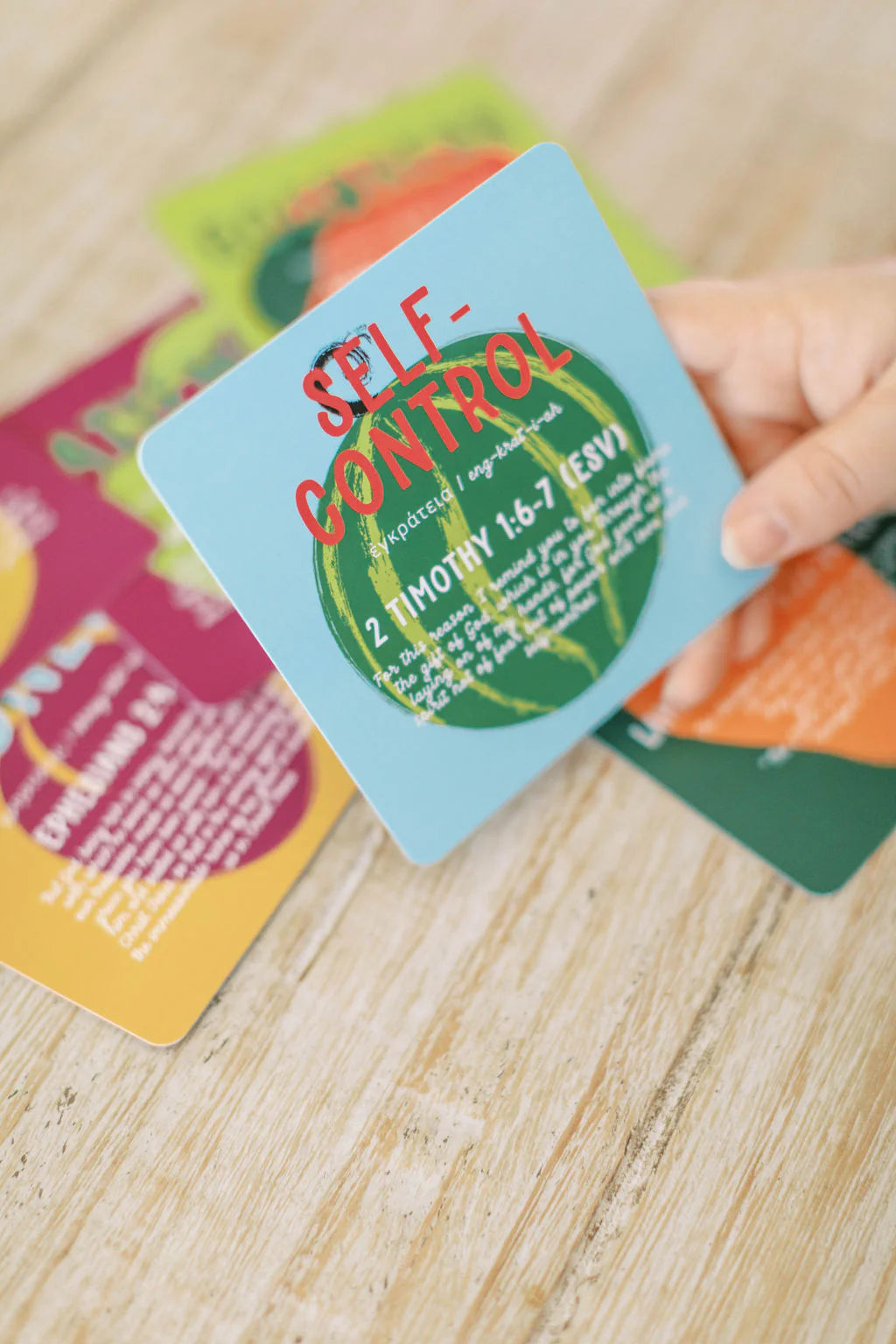 Fruit of the Spirit Cards for Kids