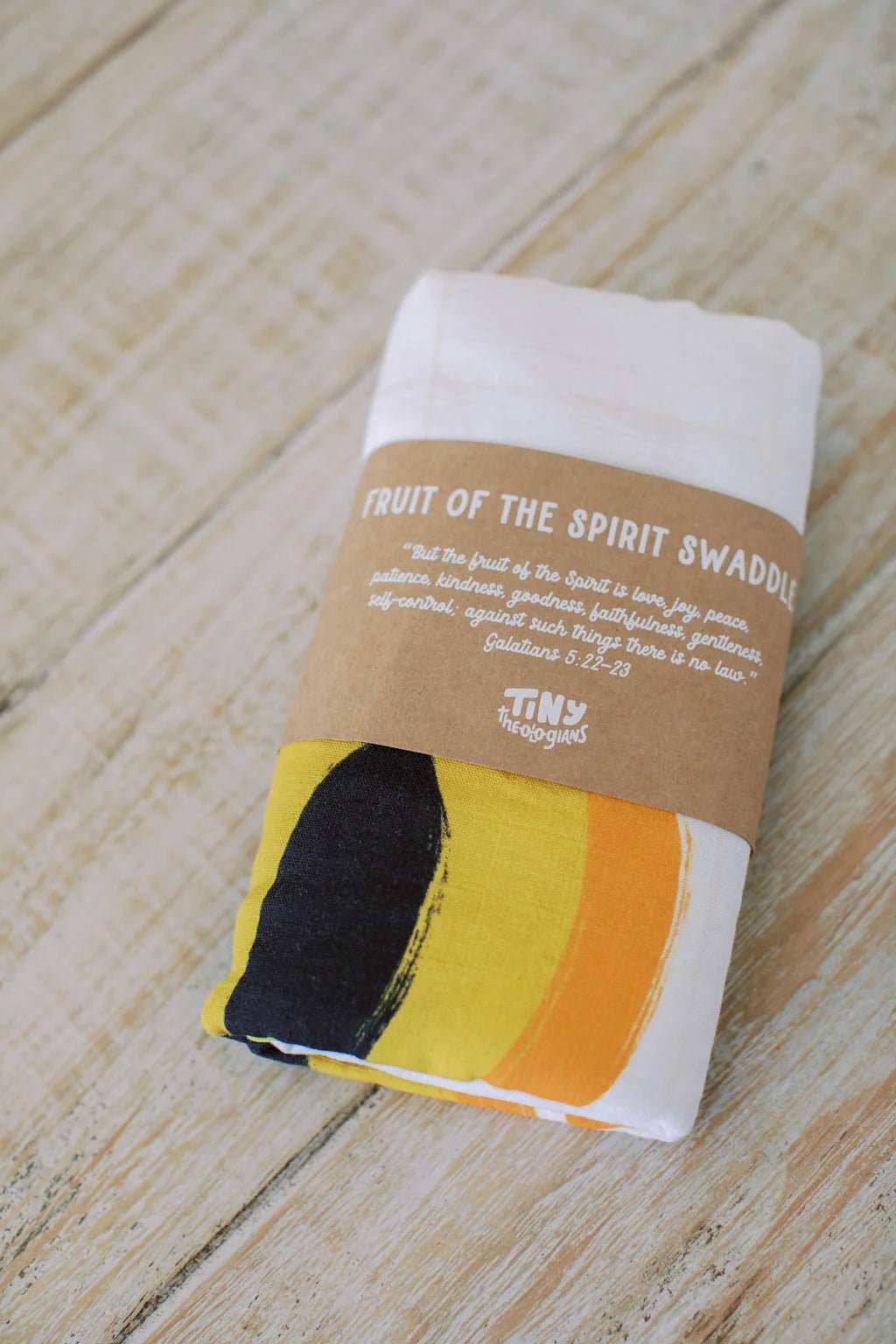 Fruit of the Spirit Muslin Baby Blanket