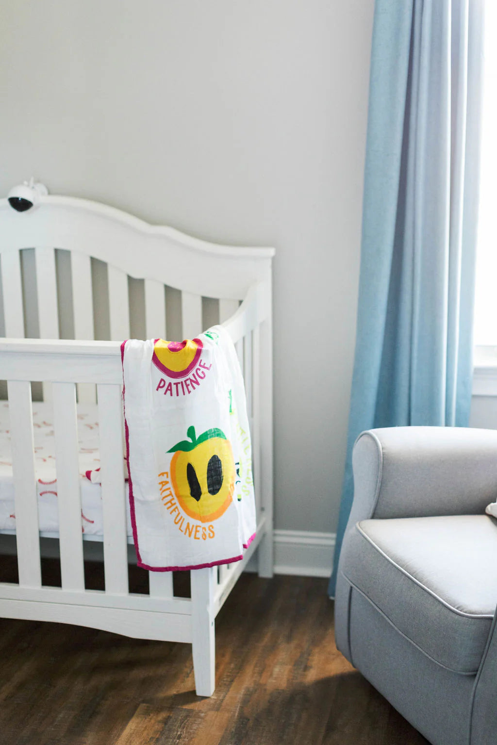 Fruit of the Spirit Muslin Baby Blanket