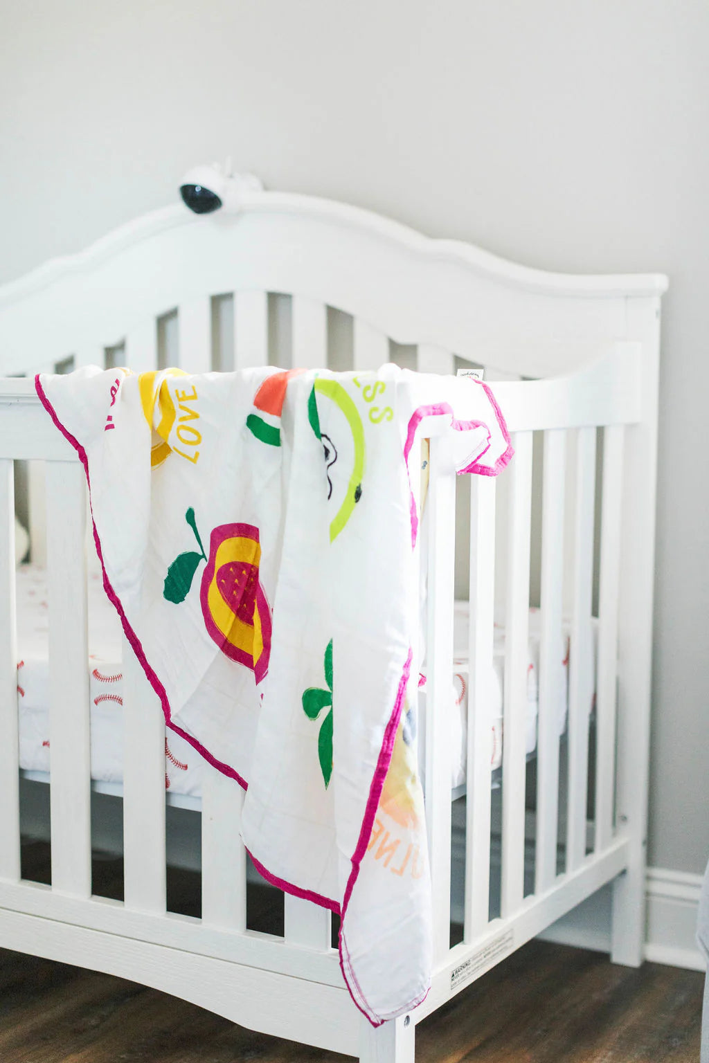 Fruit of the Spirit Muslin Baby Blanket