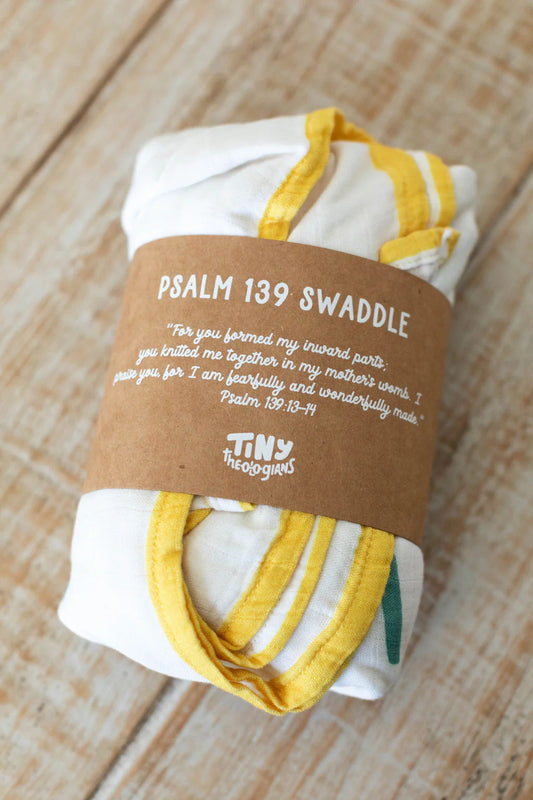 Psalm 139 Muslin Blanket
