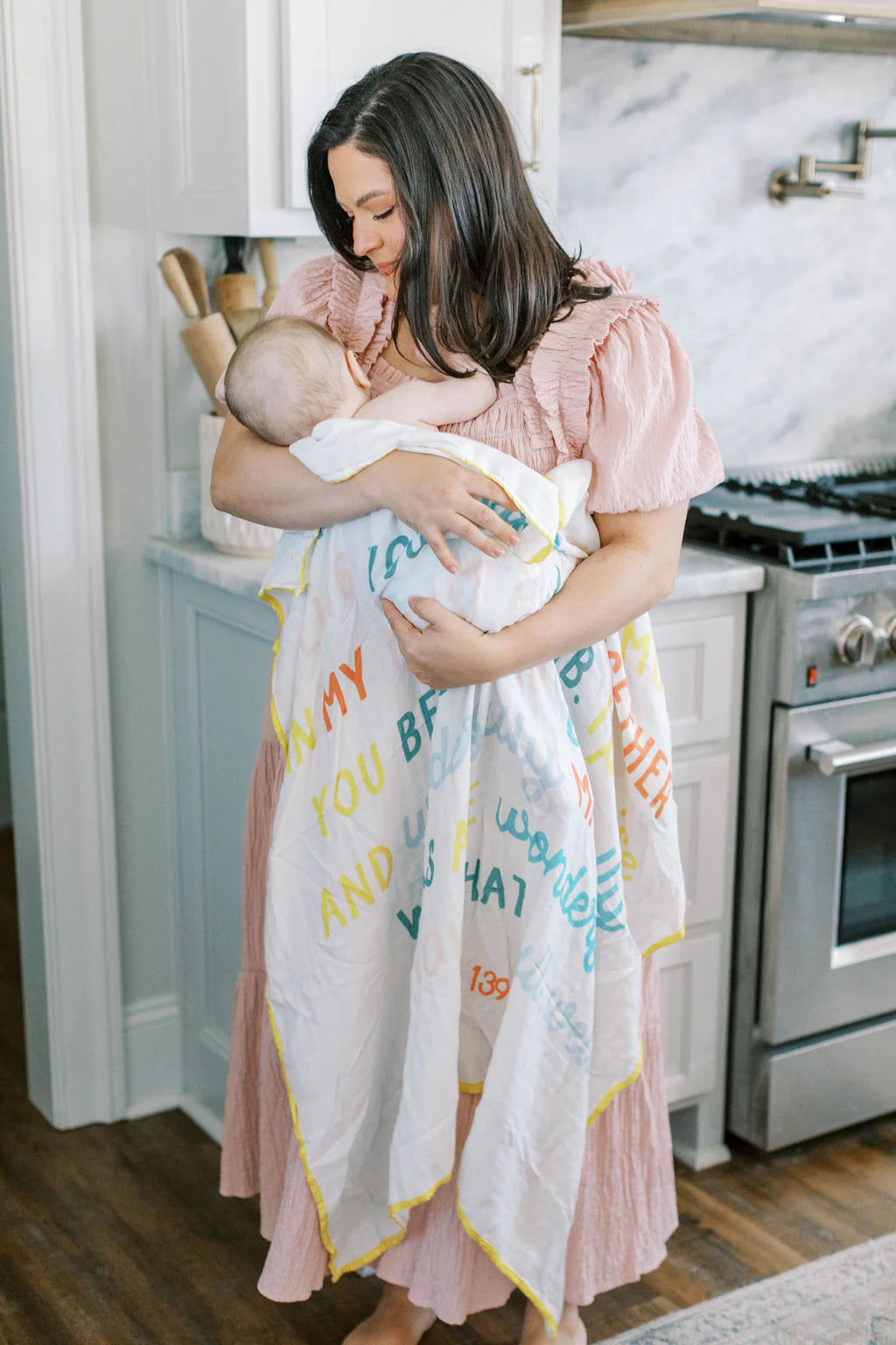 Psalm 139 Muslin Blanket
