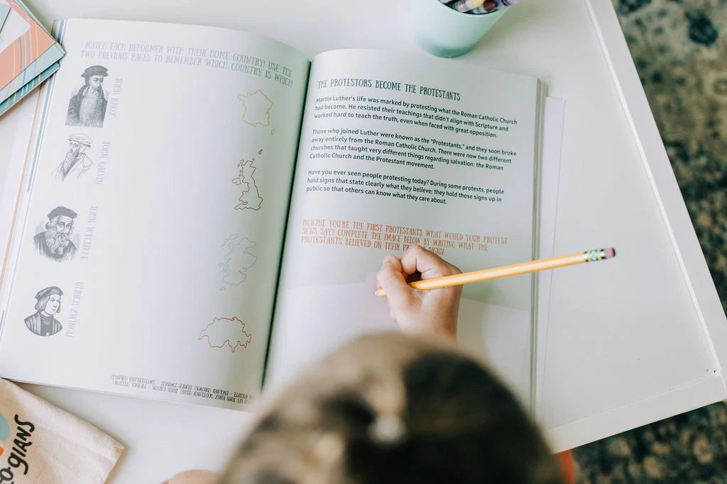 Tiny Church History Workbook