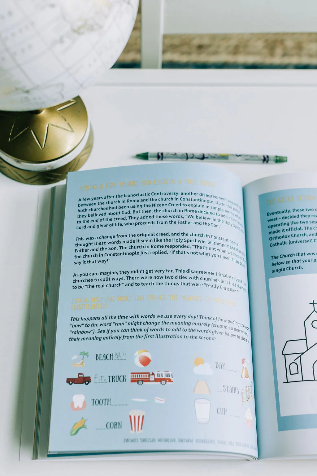 Tiny Church History Workbook