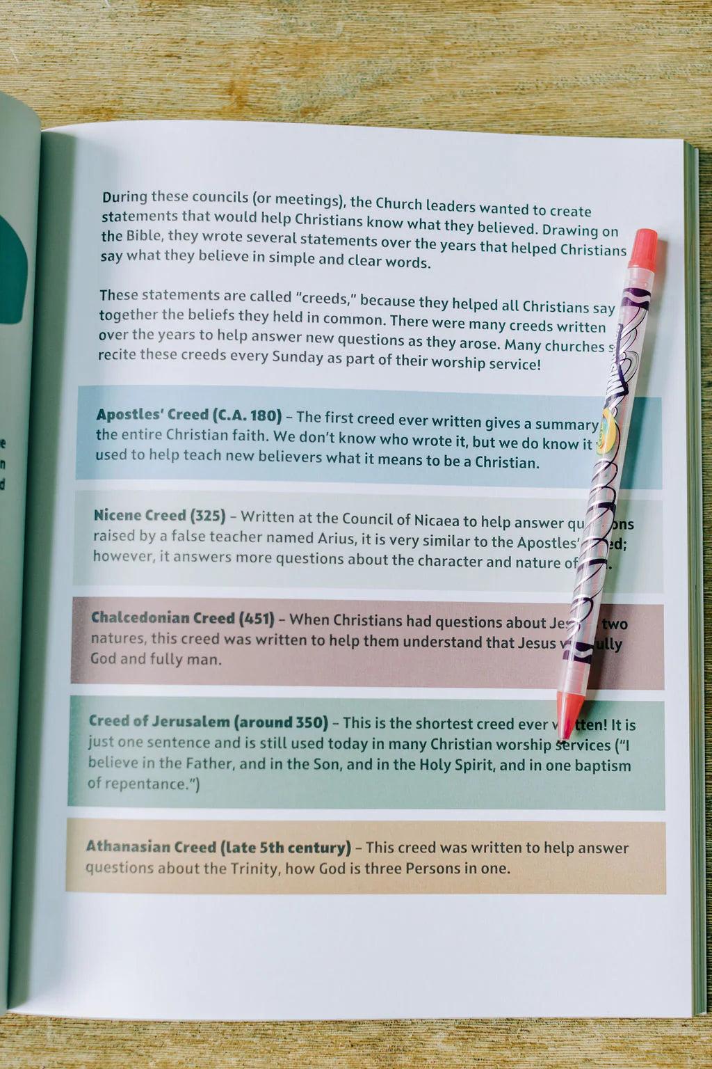 Tiny Church History Workbook