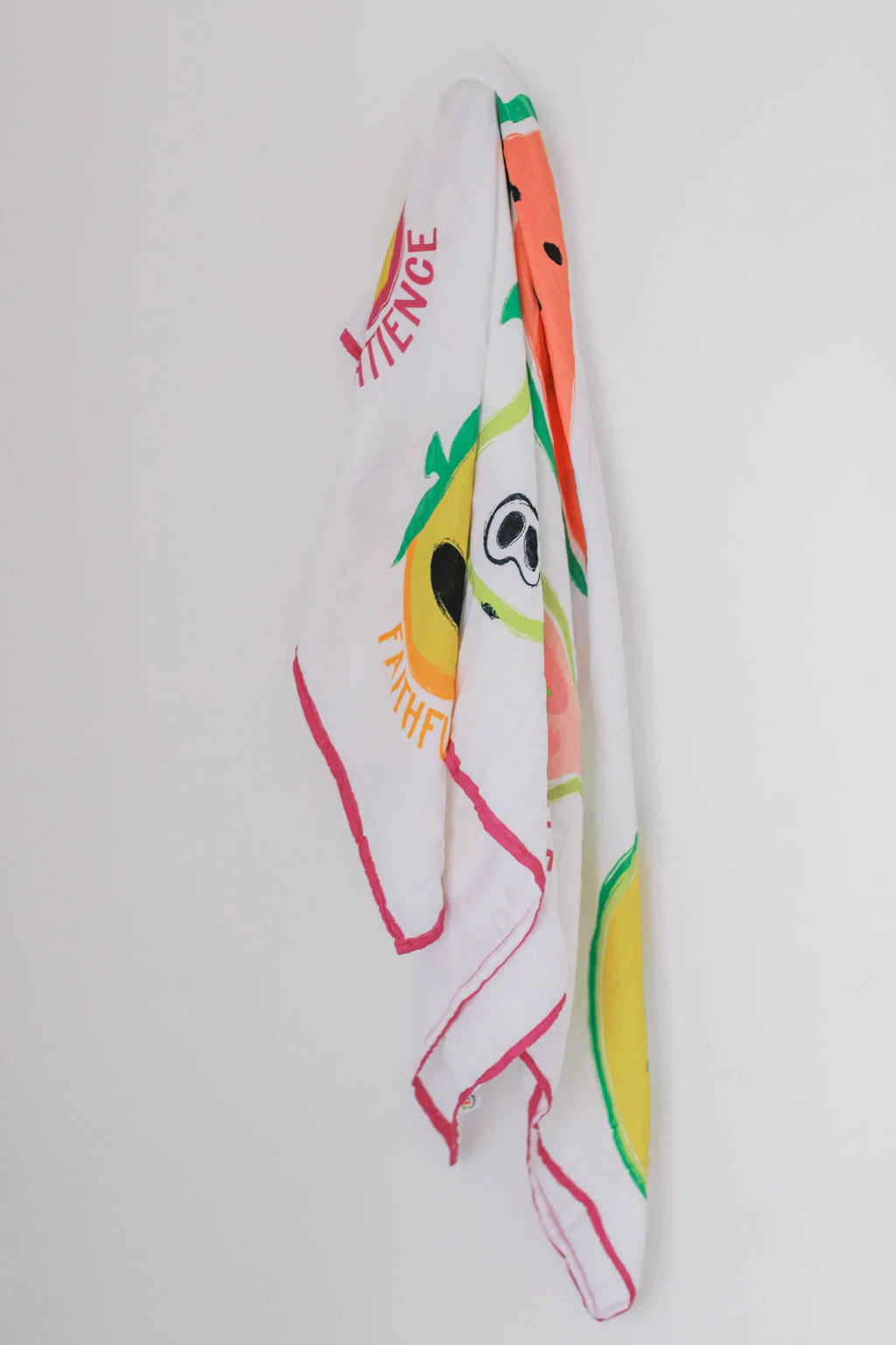 Fruit of the Spirit Muslin Baby Blanket