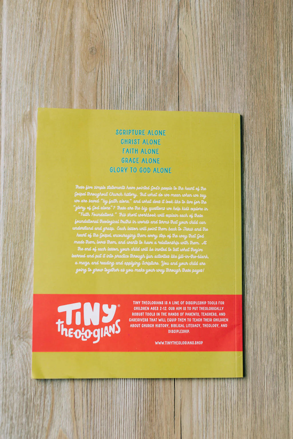 Faith Foundations Workbook