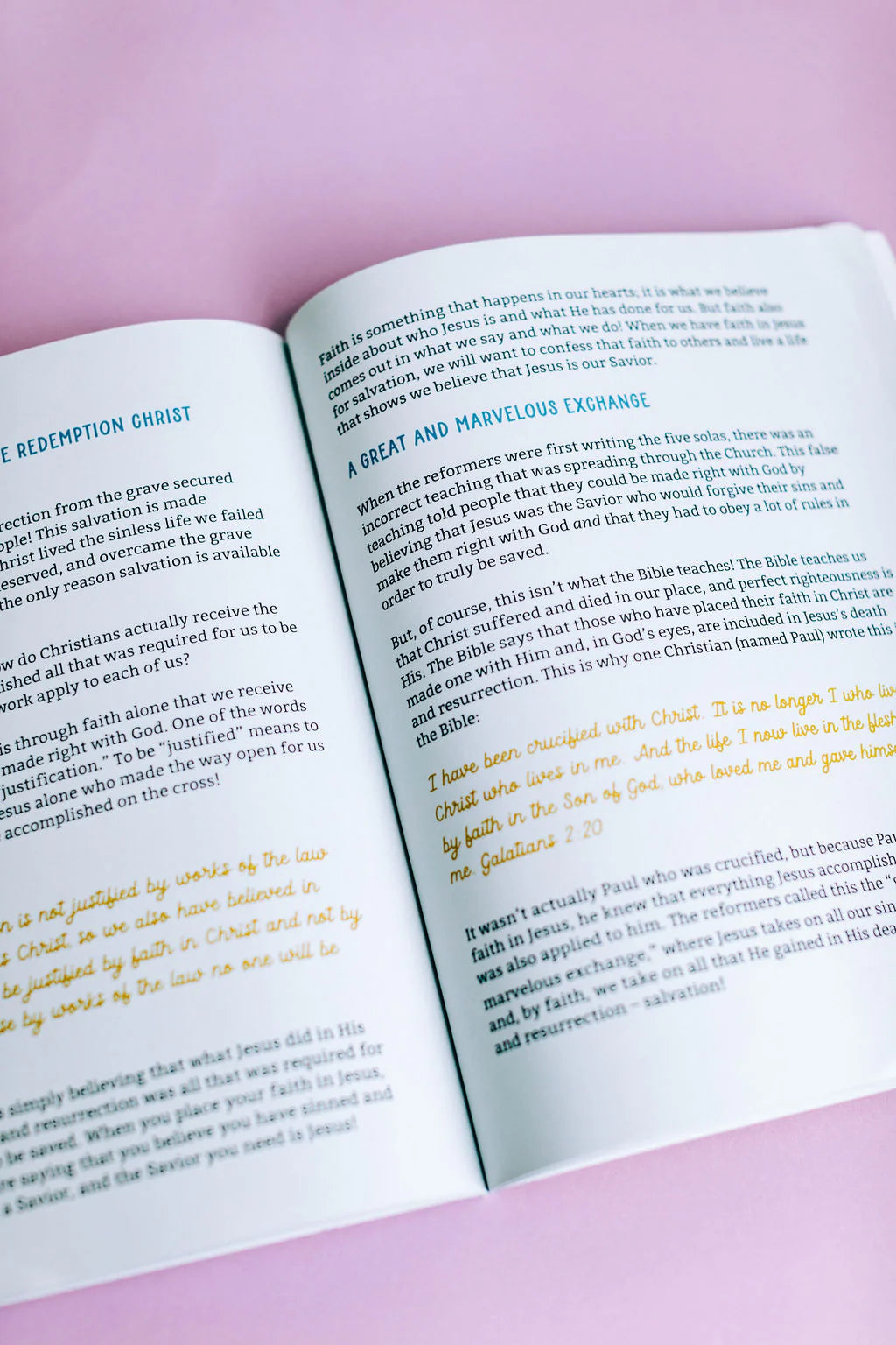 Faith Foundations Workbook