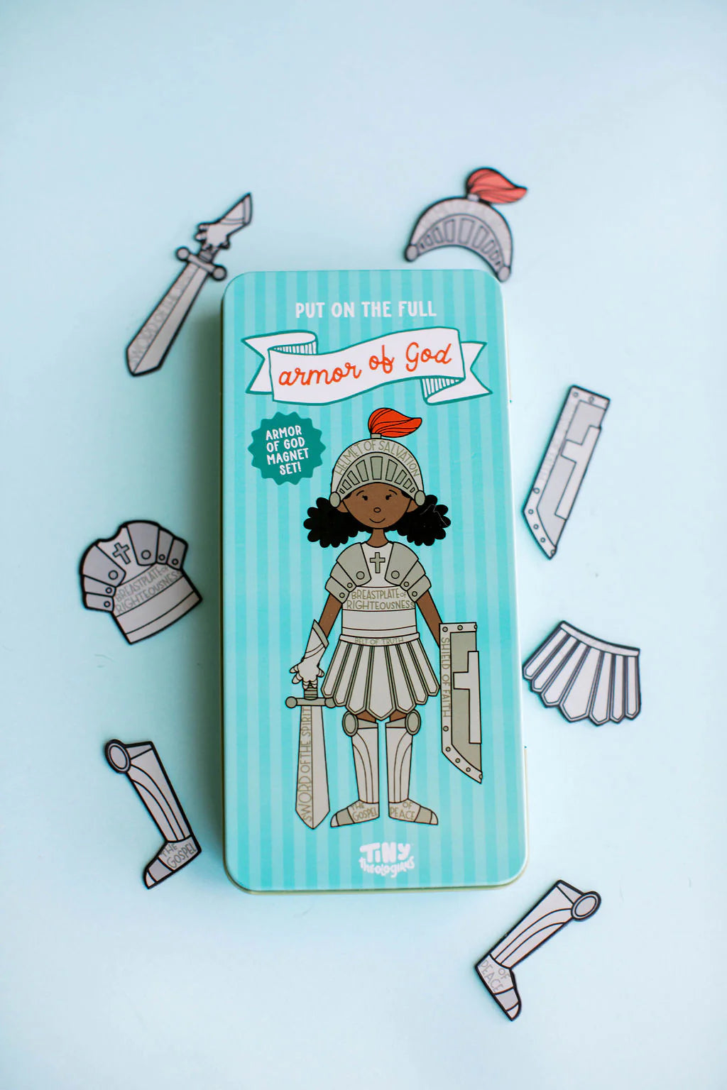 Armor of God Dress-Me Magnet Tin