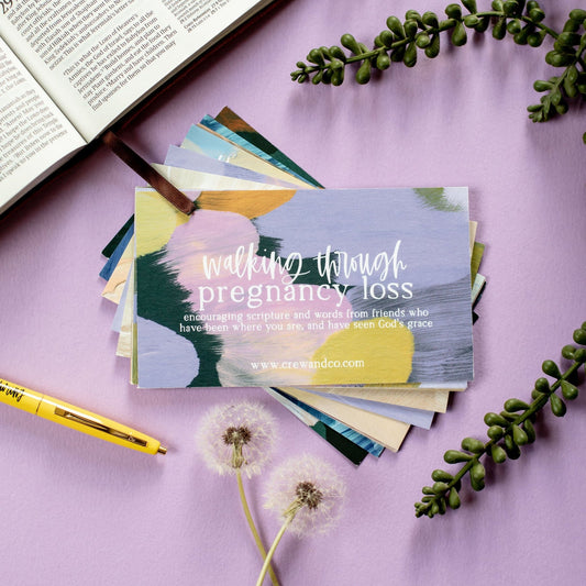 'Walking Through Pregnancy Loss' Cards